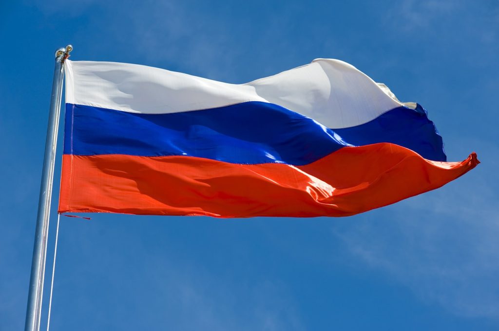 Russian flag. Boris Jordan has Russian ancestry.