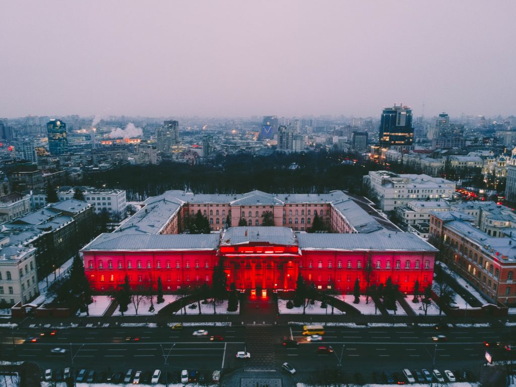 Legal cannabis in Ukraine capital of Kiev. 