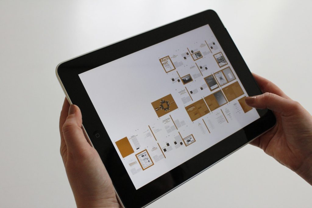 A tablet representing using IoT with cannabis growers