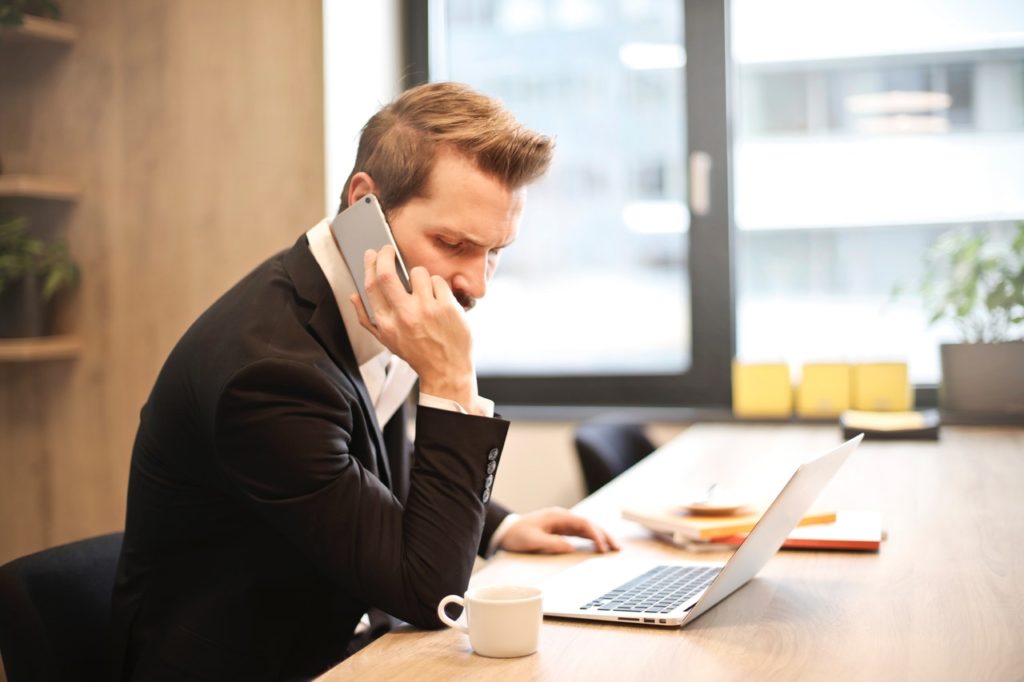 man hearing about recent cannabis stock reports