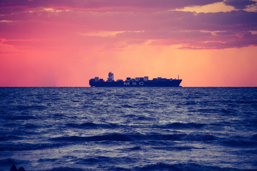 A ship representing importing cannabis in Uruguay