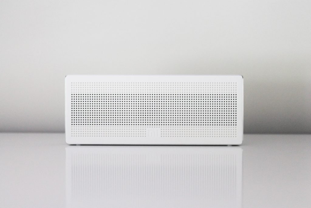 A white box representing the Keep Labs device that won a CES Award