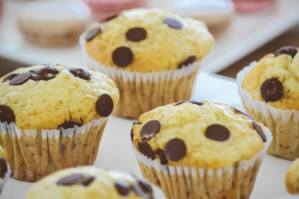 Muffins representing edible cannabis products