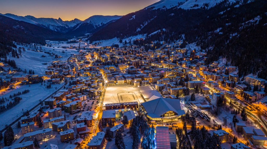 Davos representing the location of the cannabis conclave