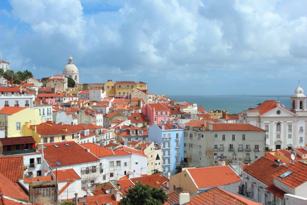 Portugal landscape representing the Portuguese cannabis industry
