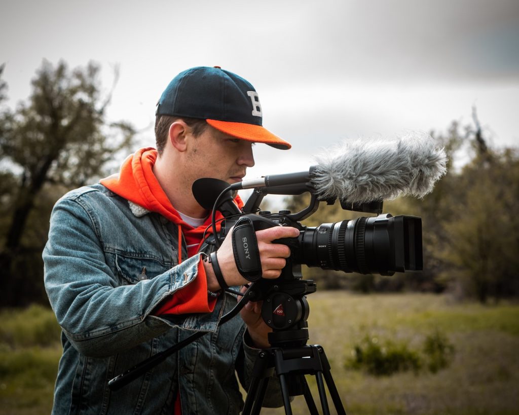 Filmmaker representing the film about cannabis