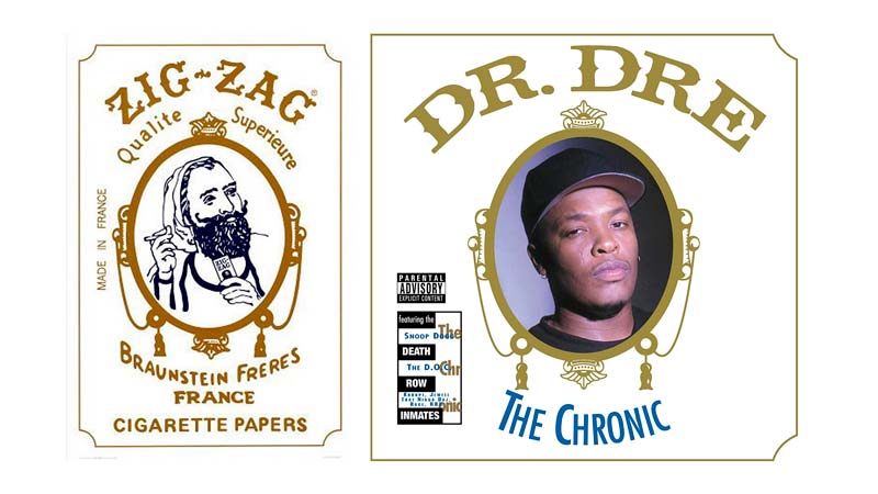 Dr Dre's "The Chronic" takes inspiration from Captain Zig-Zag