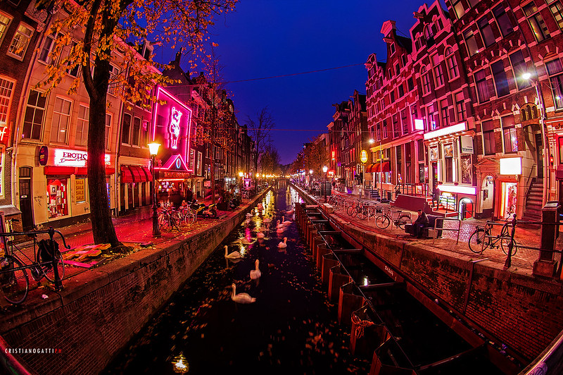Amsterdam Bans Smoking Joints in the Red Light District